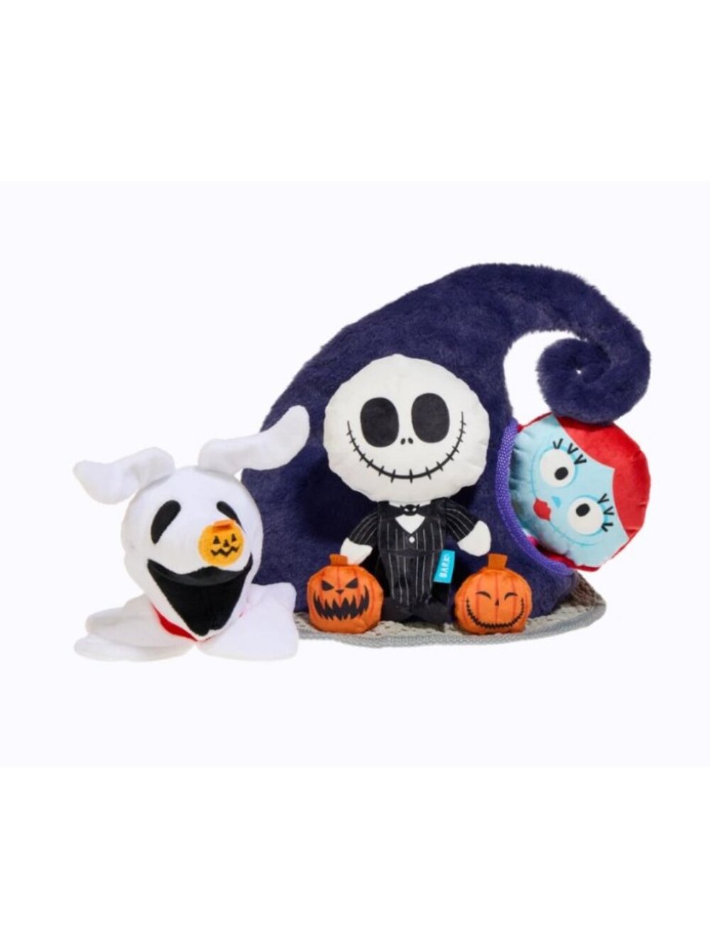 BARK Disney Nightmare Before Christmas Halloween Town Dog Toy Jack Sally Zero